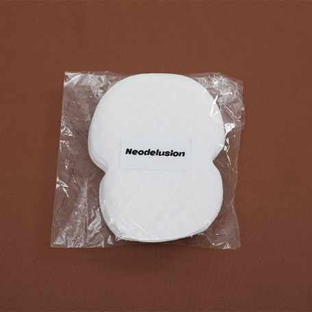 white breathable underarm sweat pads
